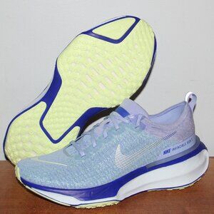 Nike ZoomX Invincible Run 3 Running Shoes Mens 11 Aluminum Blue